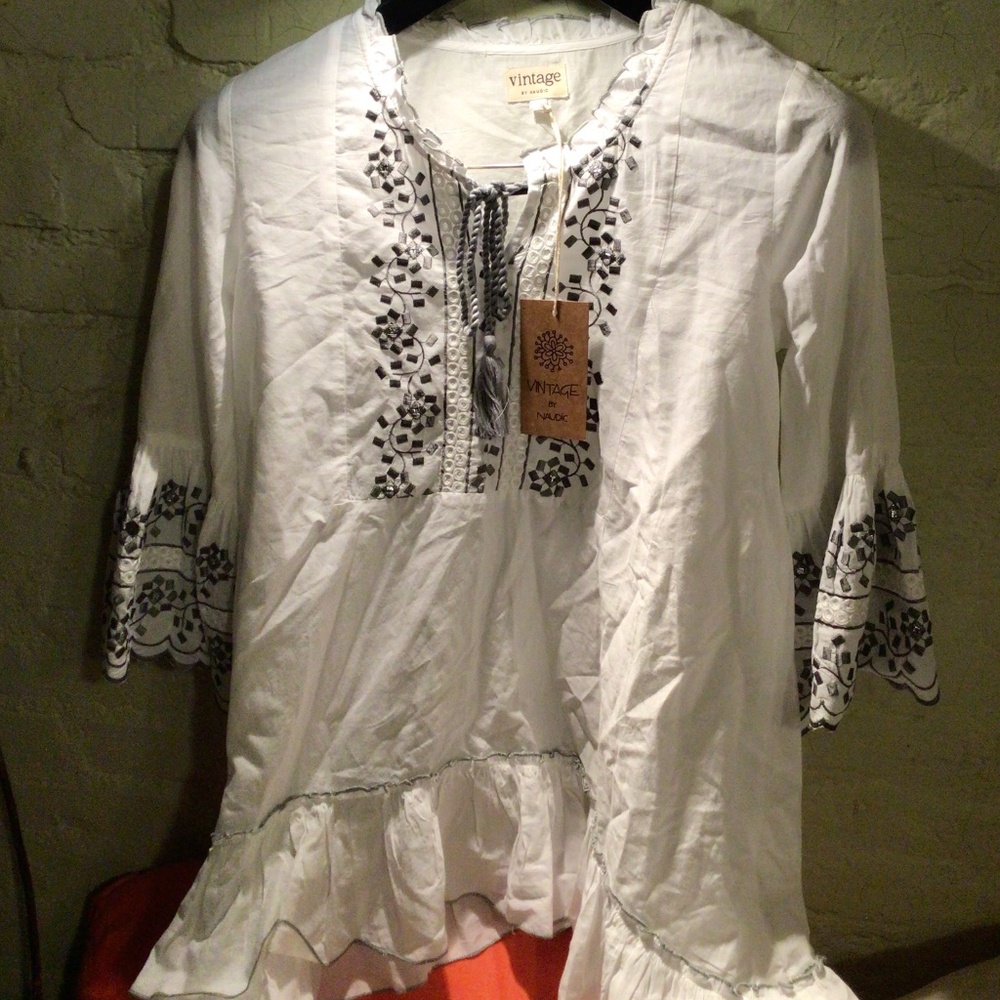 New! Naudic cotton tunic